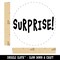 Surprise Fun Text Self-Inking Rubber Stamp for Stamping Crafting Planners
